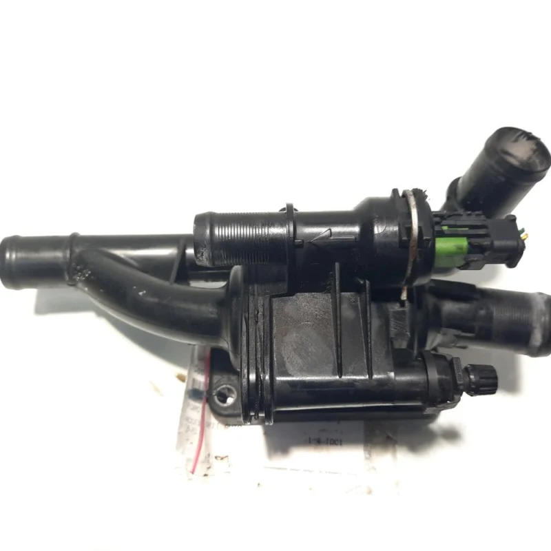Corp termostat, cod 9684476080, Peugeot, 1.4 HDI, 8HX (idi:504677) Calitate înaltă