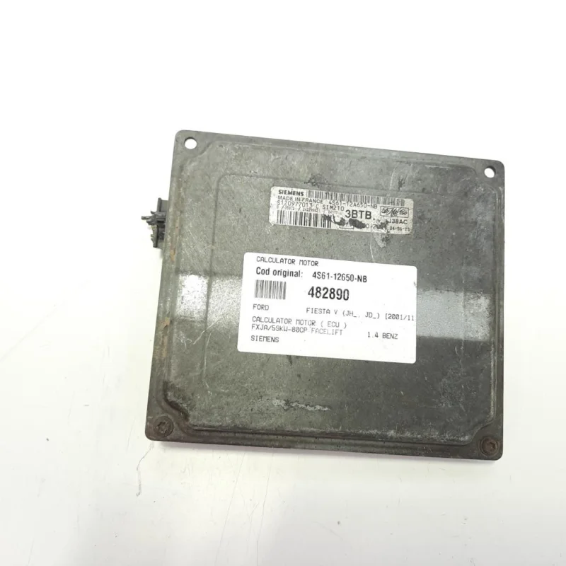 Plată securizată Calculator motor Siemens, cod 4S61-12650-NB, Mazda, 1.4 B, FXJA (idi:482890)