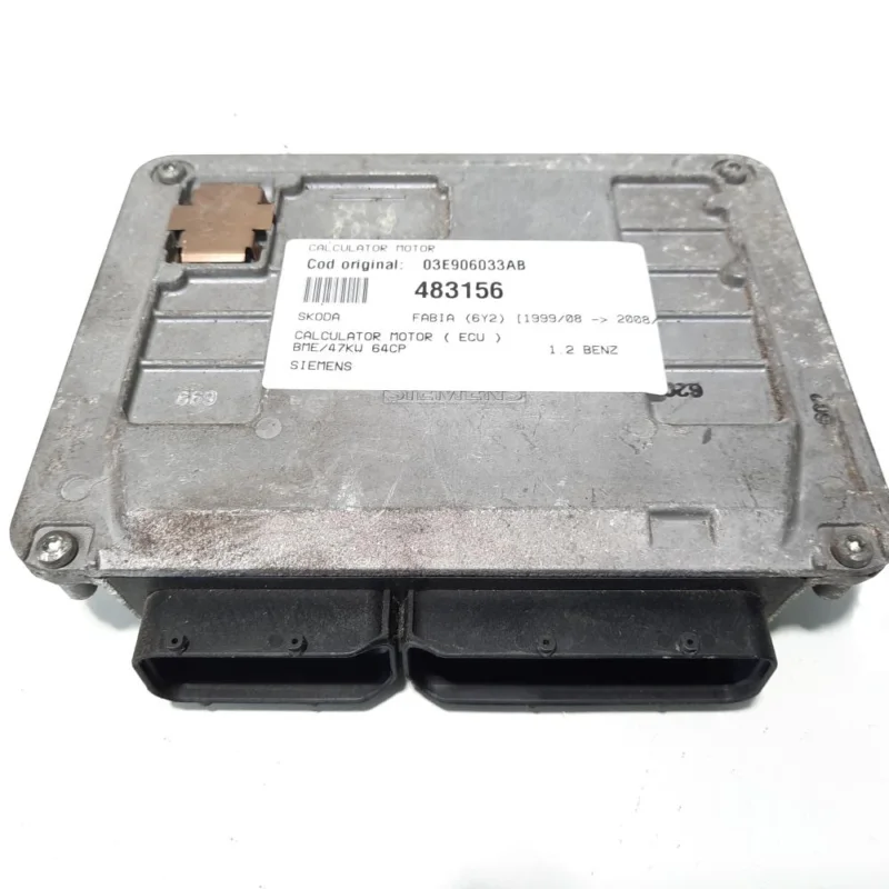 Calculator motor Siemens, cod 03E906033AB, Skoda, 1.2 benz, BME (idi:483156) Reducere extra