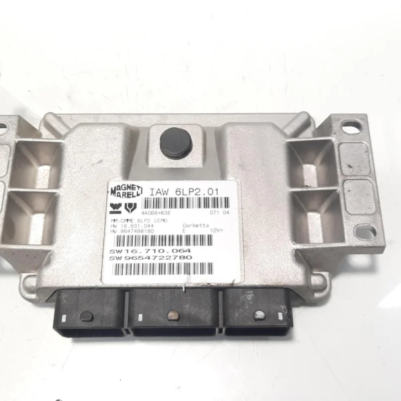 Reducere specială Calculator motor, cod 9654722780, 9647498180, Peugeot, 1.4 benz, KFW (idi:495891)