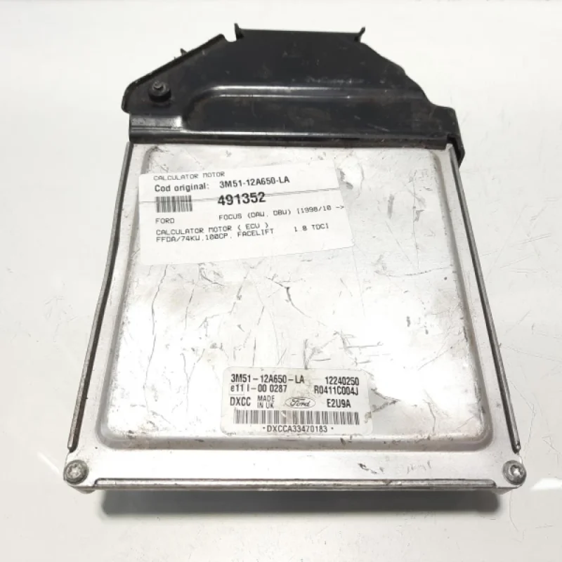 Livrare rapidă Calculator motor, cod 3M51-12A650-LA, Ford Focus 1 Combi, 1.8 TDCI, FFDA (idi:491352)