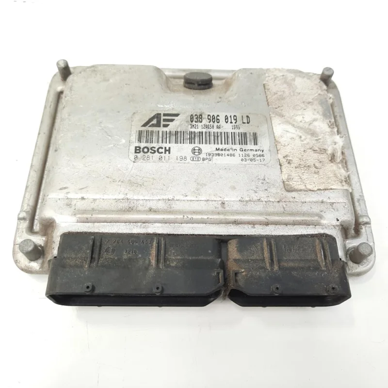 Calculator motor, cod 038906019LD, 0281011198, VW Bora (1J2), 1.9 TDI, ASZ (idi:491841) Reducere extra