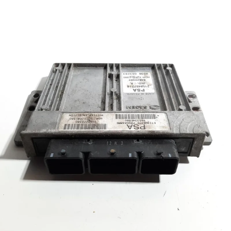 Calculator motor, cod 9653342880, Citroen C2 (JM), 1.4 benz, KFV (idi:491491) Calitate înaltă