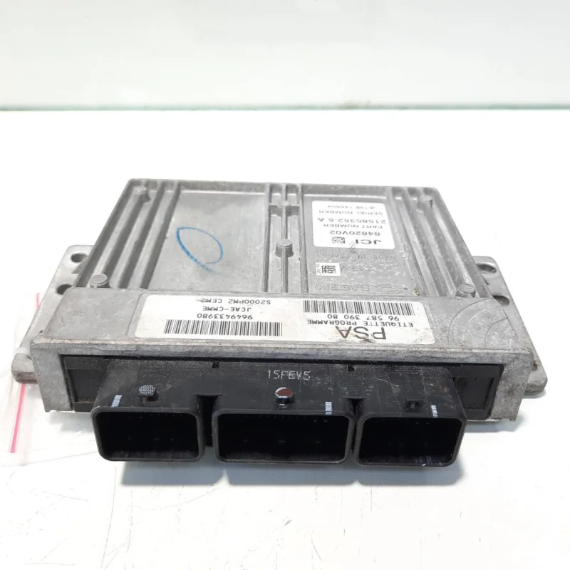 Calculator motor, cod 9658739080, Peugeot 206 SW, 1.4 benz, KFV (idi:491966) Comandă acum