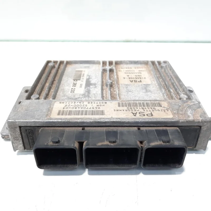 Calculator motor, cod 9641816080, Peugeot Partner (I) Combispace, 1.4 benz, KFW (idi:491624) Nu rata