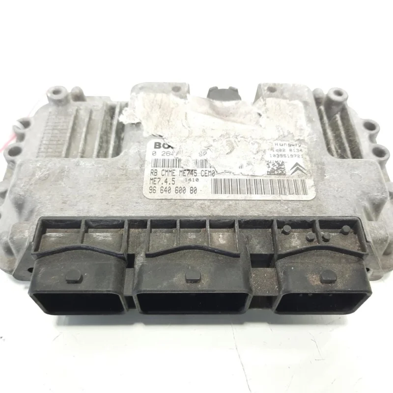Reducere specială Calculator motor, cod 9664060080, Peugeot 307 CC (3B), 1.6 benz, NFU (idi:491859)