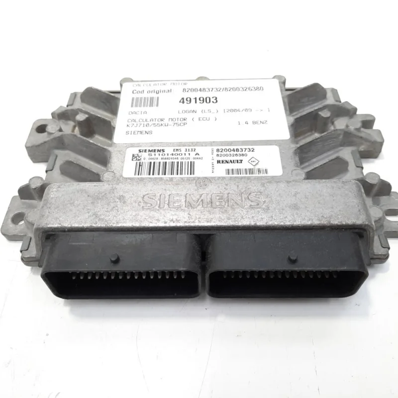 Ofertă specială Calculator motor Siemens, cod 8200483732, 8200326380 , Dacia Logan Express (FS), 1.4 benz, K7J710 (id:491903)