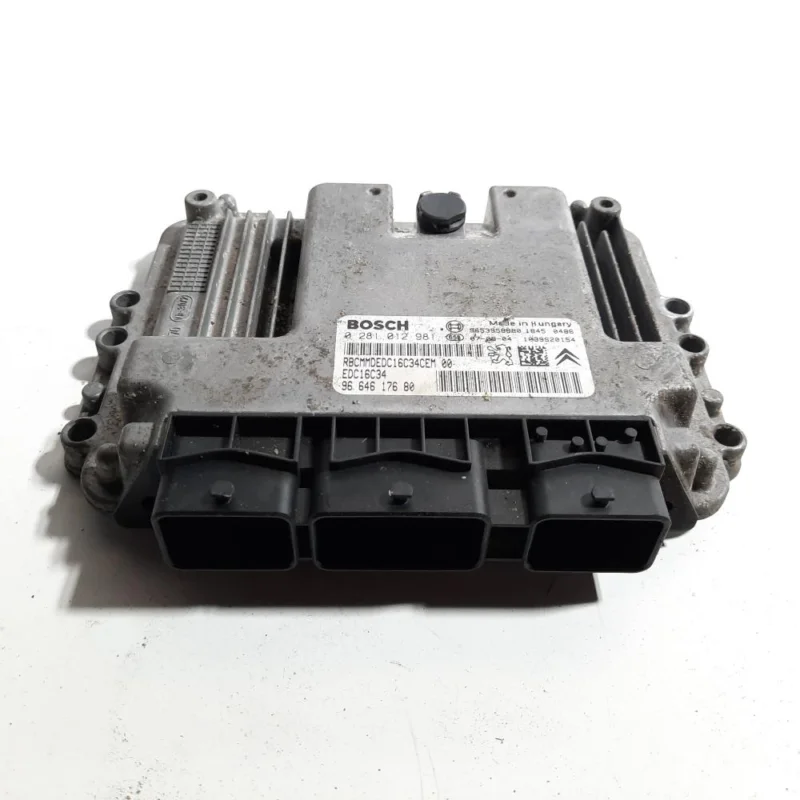 Doar azi Calculator motor, cod 9664617680, 0281012981, Citroen C5 (III) Break, 1.6 HDI, 9HZ (idi:491623)