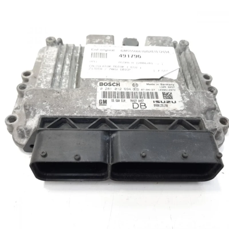 Calculator motor Bosch, GM55560810, 0281012694, Opel Astra H, 1.7 CDTI, Z17DTH (id:491796) Cel mai vândut