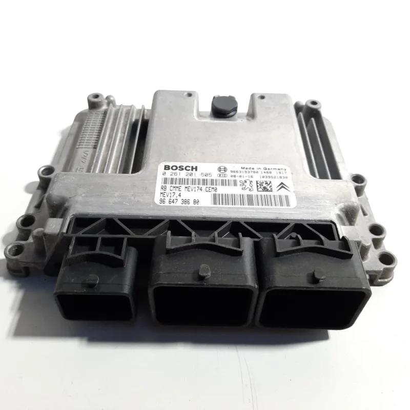 Calculator motor, cod 9664738680, 0261201505, Peugeot 308, 1.6 benz, 5FW (id:491741) Discount