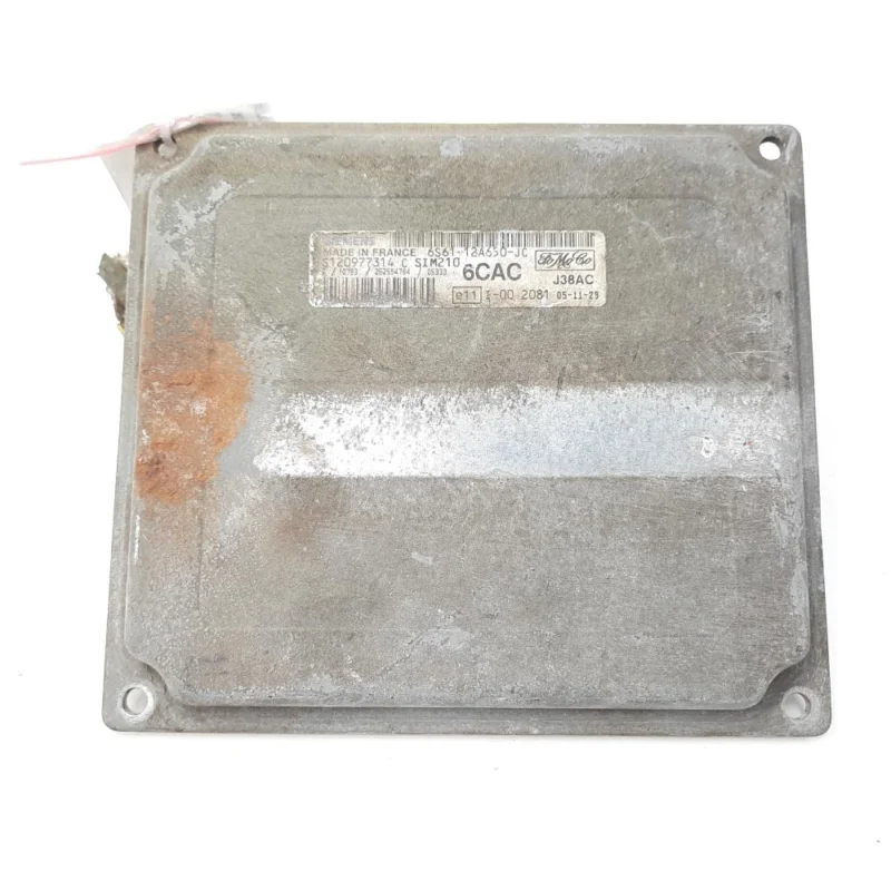 Comandă acum Calculator motor, cod 6S61-12A650-JC, Ford Fusion (JU) 1.4 TDCI, F6JB (id:491851)