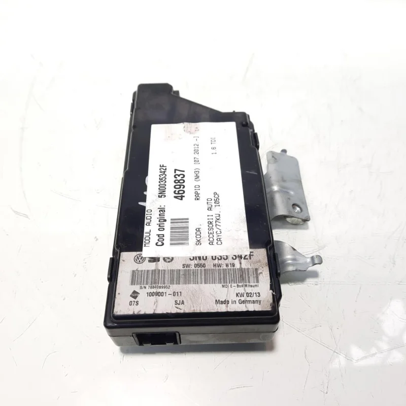 Reducere de preț Modul audio, cod 5N0035342F, Skoda Superb II Combi (3T5) (idi:469837)