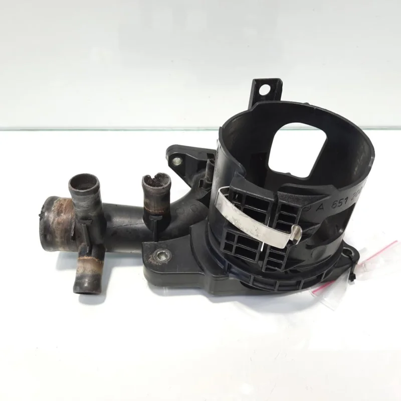 Cumpărături sigure Suport filtru combustibil, cod A6512000356, Mercedes Clasa E T-Model (S212), 2.2 CDI, OM651924 (idi:479819)