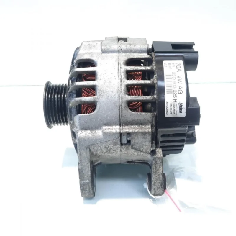 Alternator 70A Valeo, cod 03D903025H, Skoda Fabia 2 (5J, 542), 1.2 benz, BZG (pr:110747) Premium