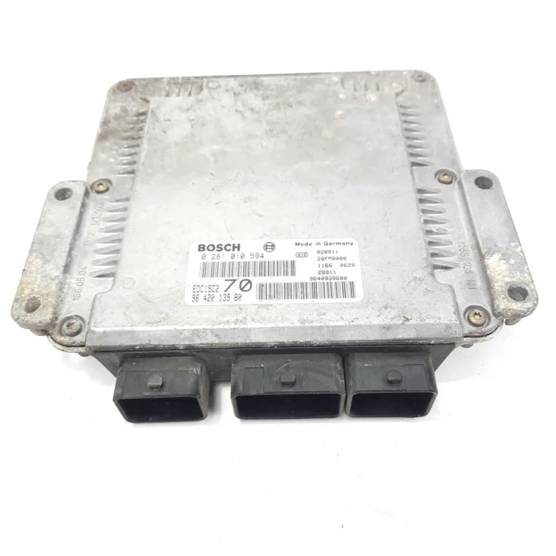 Calculator motor, cod 9642013980, 0281010594, Peugeot 206 SW, 2.0 HDI, RHY (idi:483570) Premium