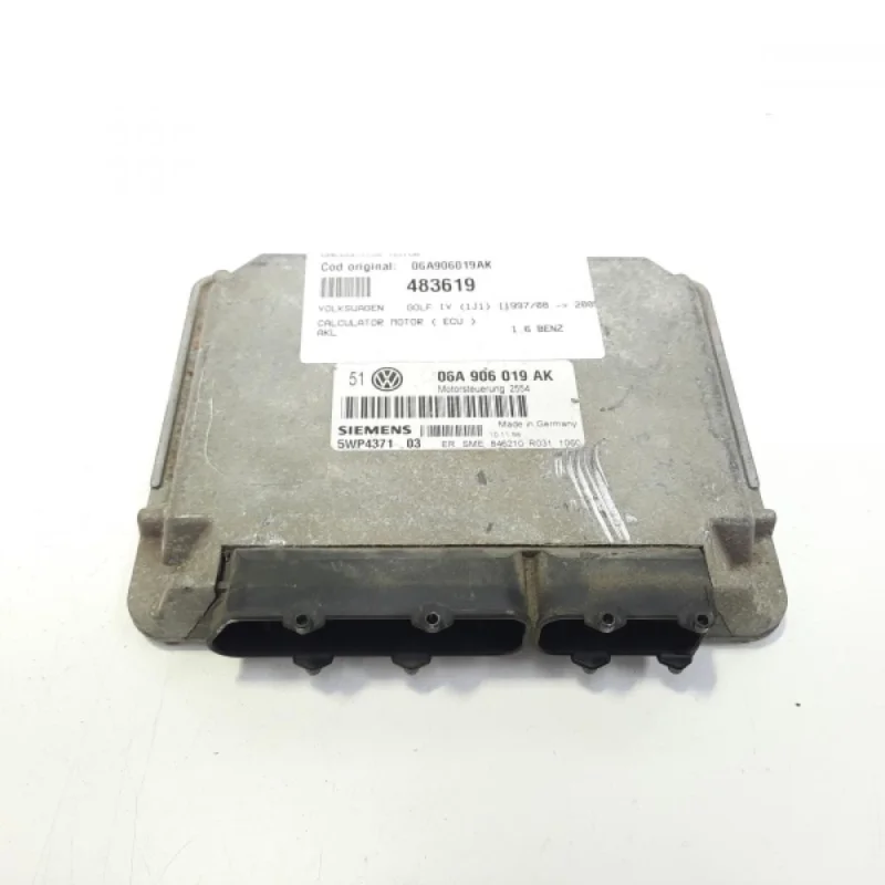 Calculator motor, cod 06A906019AK, Seat Toledo 2 (1M2), 1.6 benz, AKL (idi:483619) Cumpără acum