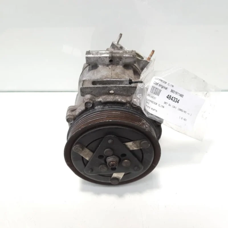 Compresor clima, cod 9651911480, Peugeot 308 SW, 1.6 HDI, 9HZ (idi:484334) Calitate înaltă