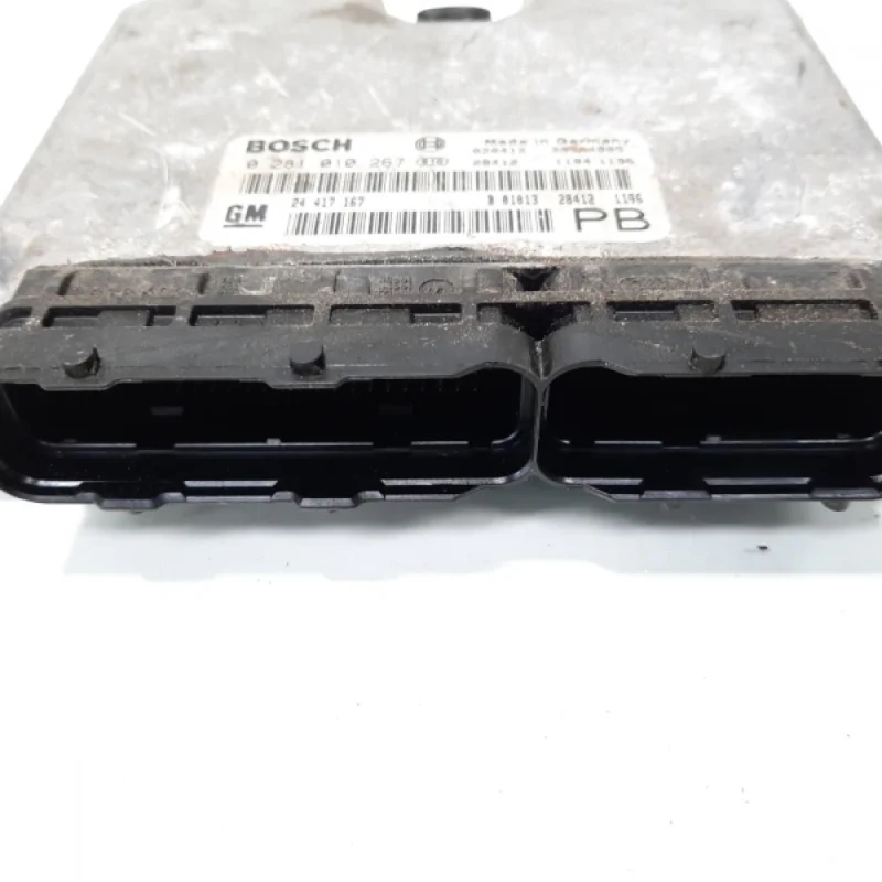 Calculator motor, cod GM24417167, 0281010267, Opel Astra G Cabriolet, 2.0 DTI, Y20DTH (idi:483313) Plată securizată