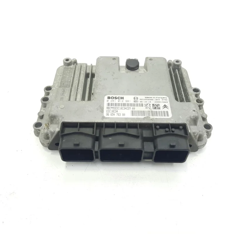 Ofertă exclusivă Calculator motor, cod 9663476380, 0281012981, Peugeot 307 Break, 1.6 HDI, 9HZ (idi:483358)