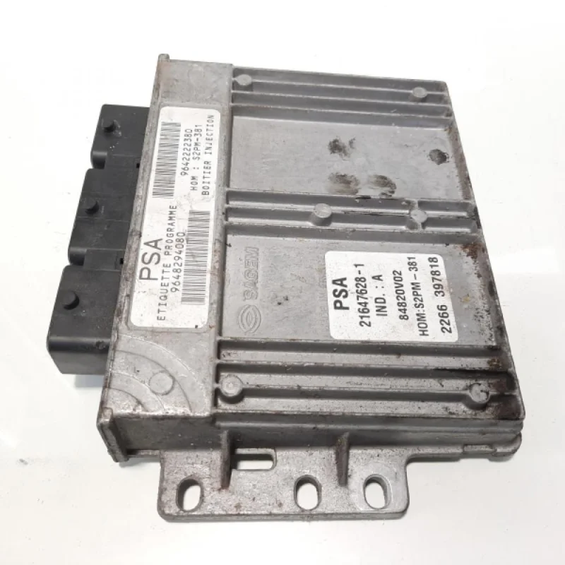 Disponibil imediat Calculator motor, cod 9648294080, 9642222380, Peugeot 207 (WA), 1.4 benz, KFU (idi:483337)