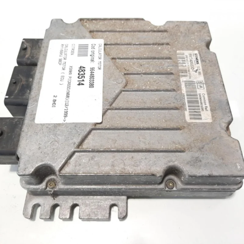 Disponibil imediat Calculator motor, cod 9644803380, Peugeot 306, 2.0 HDI, RHY (idi:483514)