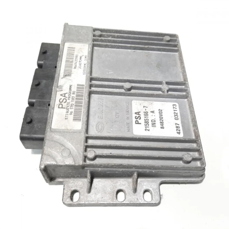 Calculator motor, cod 9657018380, Peugeot 206 Van, 1.4 benz, KFU (idi:483344) Ofertă de sezon
