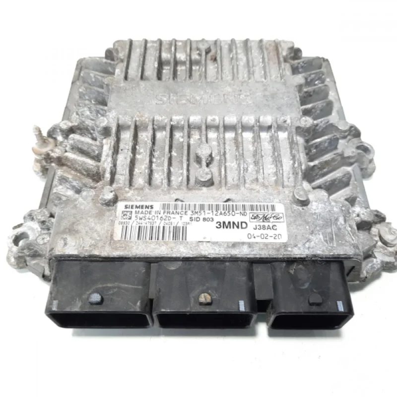 Calculator motor Siemens, cod 3M51-12A650-ND, 5WS40162, Ford Focus 2 Sedan (DA), 2.0 TDCI, G6DB (idi:483245) Ofertă limitată