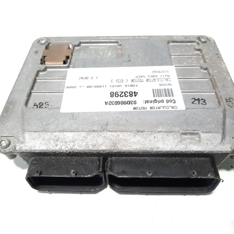 Livrare rapidă Calculator motor Siemens, cod 03D906032A, Skoda Fabia 1 Combi (6Y5), 1.2 benz, AWY (idi:483298)