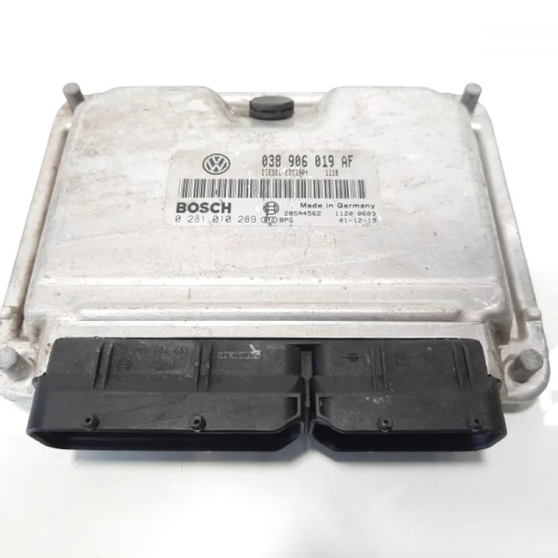 Expediere rapidă Calculator motor Bosch, cod 038906019AF, 0281010289, Skoda Fabia 1 (6Y2). 1.9 TDI, ATD (idi:483374)