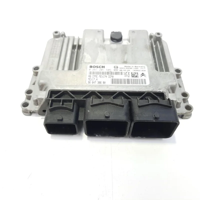 Calculator motor, cod 9664738680, 0261201505, Peugeot 308, 1.6 B, 5FW (id:483614) Super ofertă