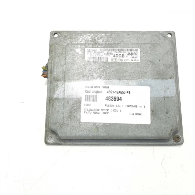 Discount Calculator motor, cod 4S61-12A650-PB, Ford Fusion (JU) 1.4 B, FXJA (id:483694)