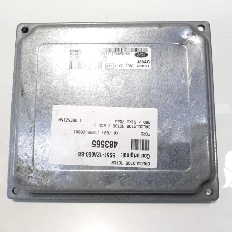 Calculator motor, cod 5S51-12A650-BB, Ford Ka (RB) 1.3 B, A9A (id:483565) Transport gratuit
