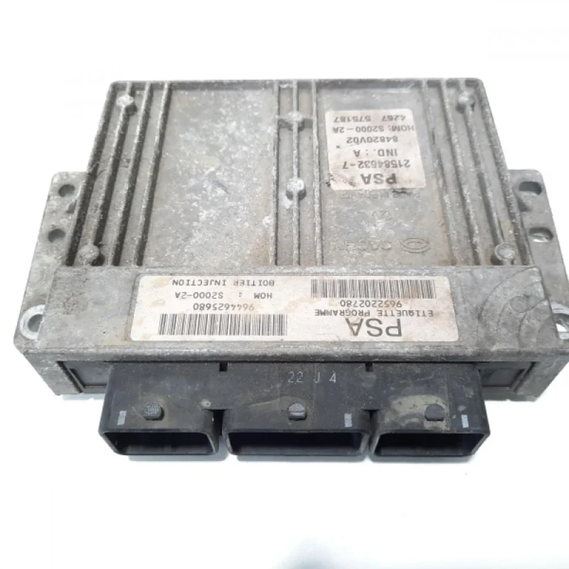 Calculator motor, cod 9652203780, 9644625680, Peugeot 206, 1.4 b, KFV (id:483226) Cumpără online