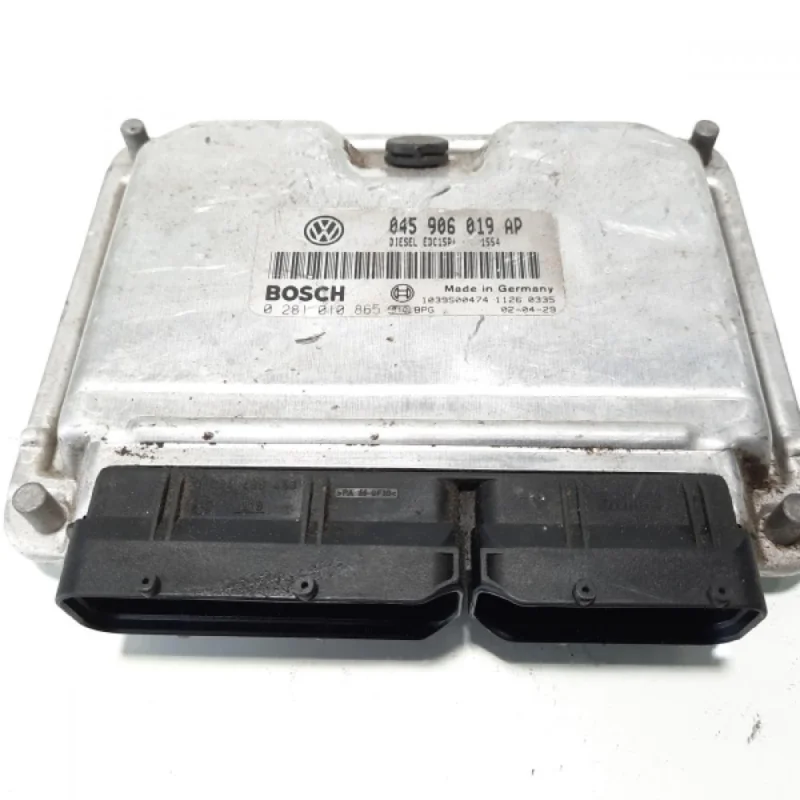 Calculator motor Bosch, cod 045906019AP, 0281010865 , Vw Polo (9N) 1.4 tdi, AMF (id:483232) Vezi acum