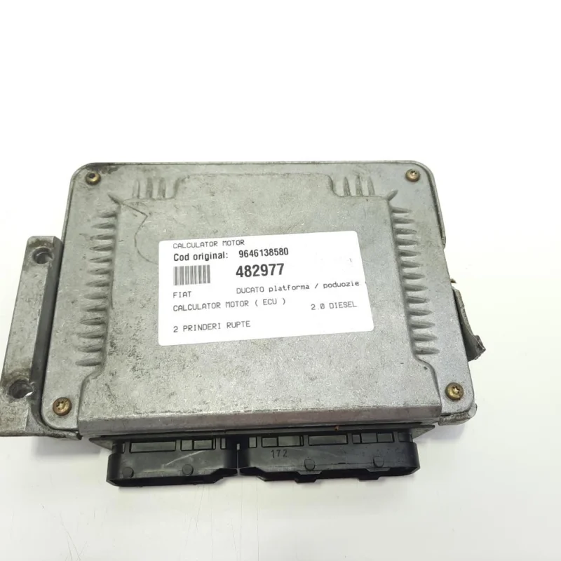 Calculator motor, cod 9646138580, Fiat Ducato Platforma (250) 2.0 diesel (id:482977) Doar azi