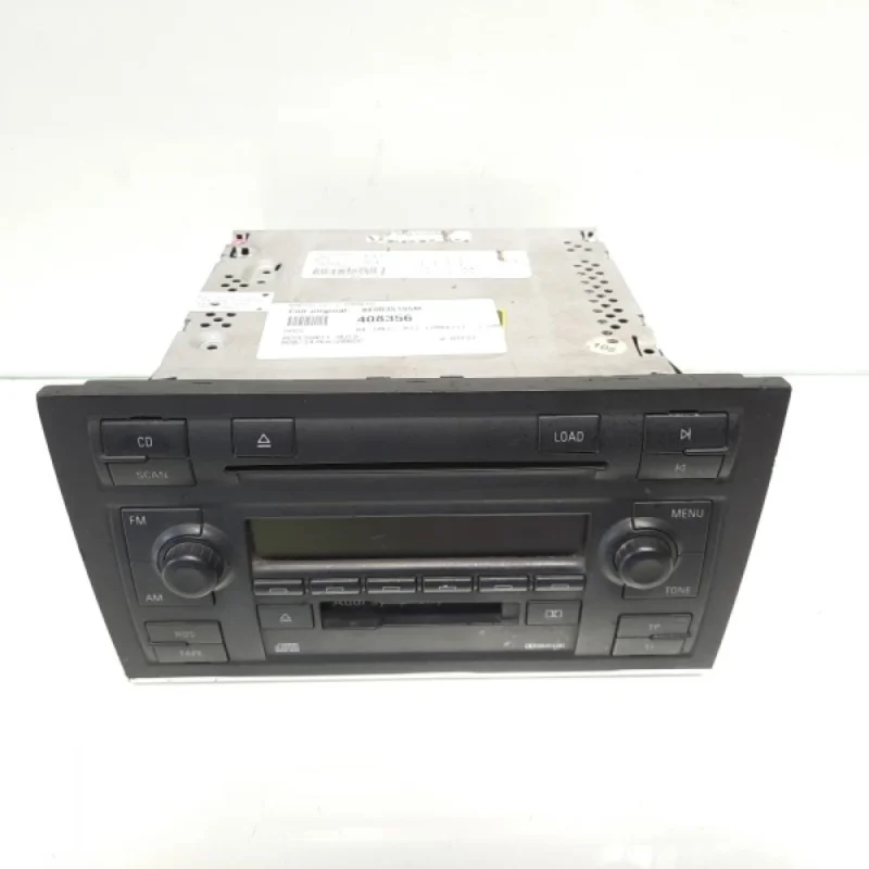 Radio cd cu caseta, cod 8E0035195M, Audi A4 Avant (8ED, B7) (idi:408356) Disponibil imediat