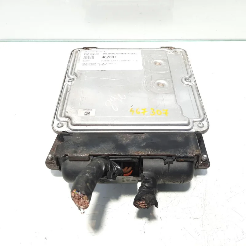 Calculator motor, cod 03L906022QH, 0281015877, Audi A3 Sportback (8PA) 2.0 tdi, CBBB (id:467307) Preț redus