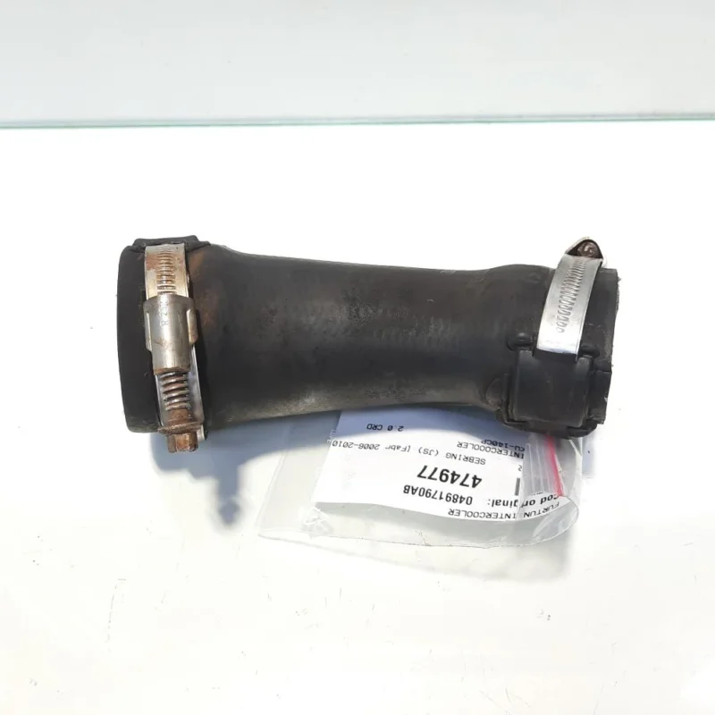 Furtun intercooler, cod 04891790AB, Chrysler Sebring (JS), 2.0 CRD, ECD (id:474977) Ofertă specială