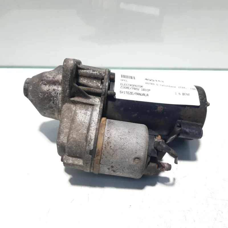 Electromotor, cod 09115191, Opel Zafira A (F75), 1.6 benz, Z16XE, 5 vit man (idi:455143) Livrare rapidă