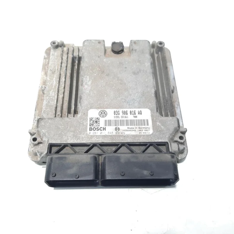 Preț mic Calculator motor, cod 03G906016AQ, Audi A3 Sportback (8PA) 2.0 TDI, BKD (idi:471793)