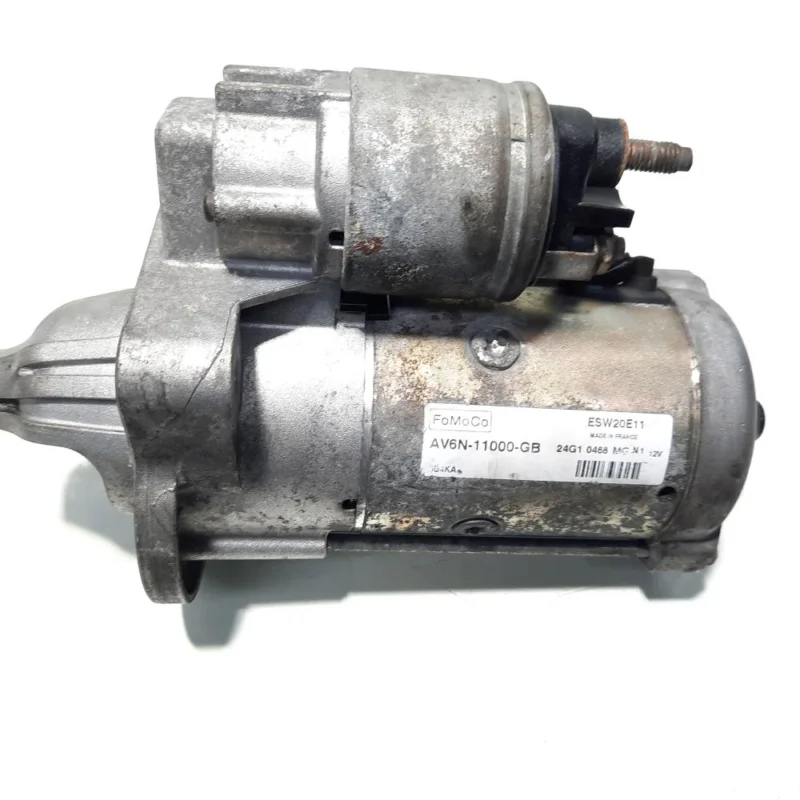 Electromotor cu Start-Stop, cod AV6N-11000-GB, Ford Focus 3, 1.6 TDCI, T1DA, 5 vit man (id:469352) Plată sigură