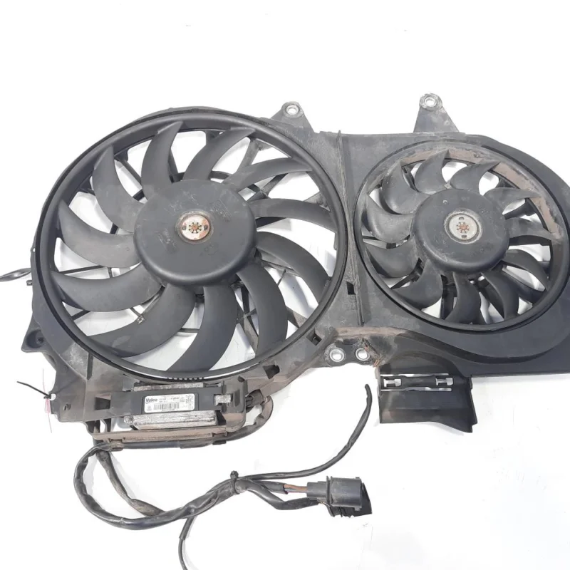 Lichidare de stoc Grup electroventilatoare cu releu, cod 8E0121205AB, Audi A4 (8E2, B6), 1.9 TDI, AVF (idi:468059)
