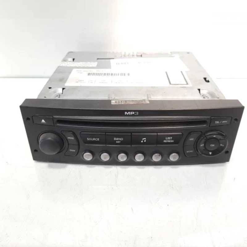 Radio CD cu mp3, cod 9662925977, Peugeot 307 sedan (idi:467206) Plată securizată