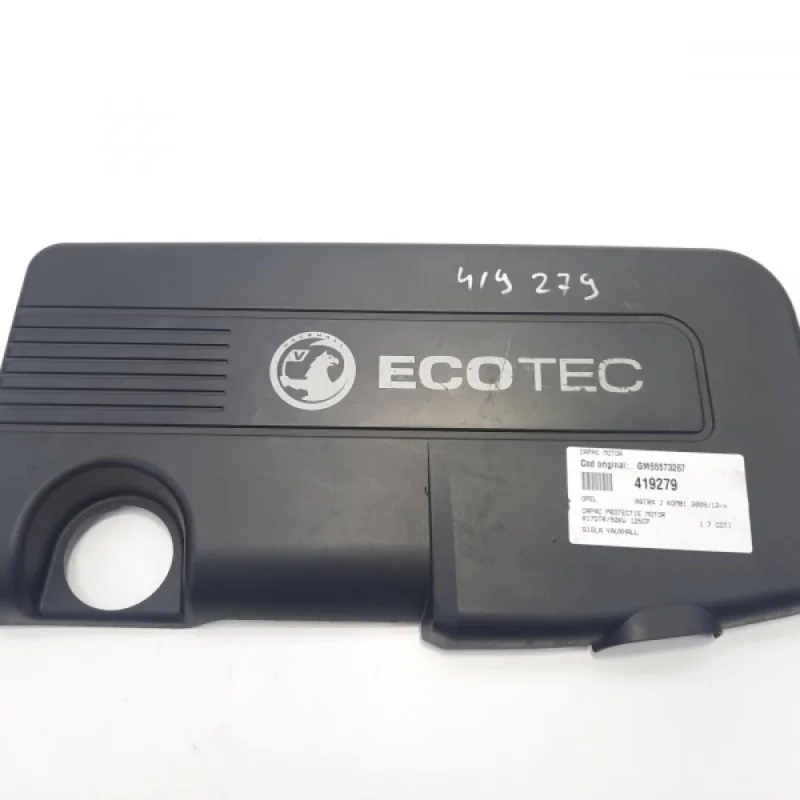 Plată securizată Capac motor, cod GM55573267, Opel Astra J Combi, 1.7 cdti, A17DTR (id:419279)