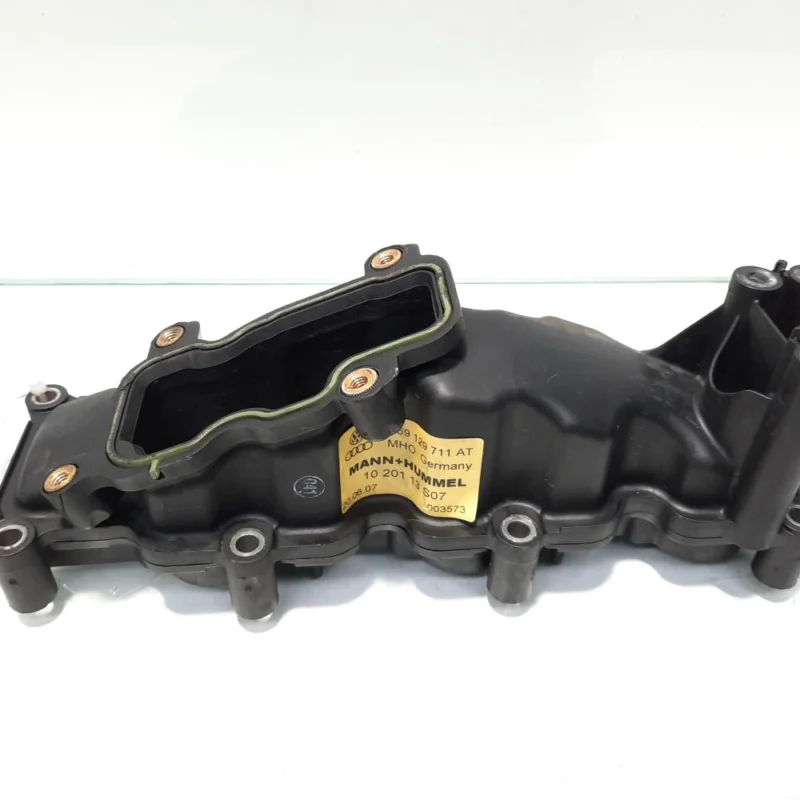 Plată securizată Galerie admisie stanga, cod 059129711AT, Audi A4 Allroad (8KH, B8) 3.0 tdi, CCWA (pr:110747)