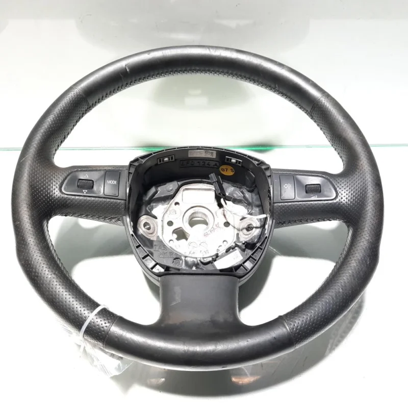 Volan piele cu comenzi, cod 8P0419091BL, Audi A4 (8EC, B7) (id:462184) Livrare rapidă