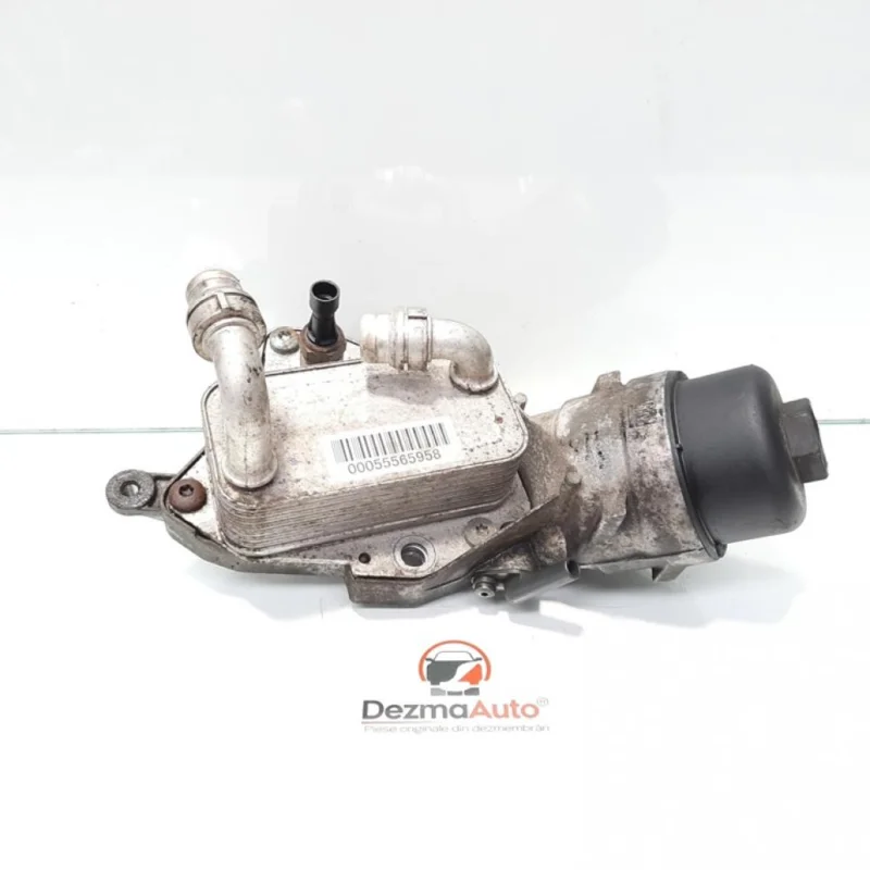 Carcasa filtru ulei cu racitor, cod GM55565958, Opel Astra J, 2.0 CDTI, A20DTH Ieftin