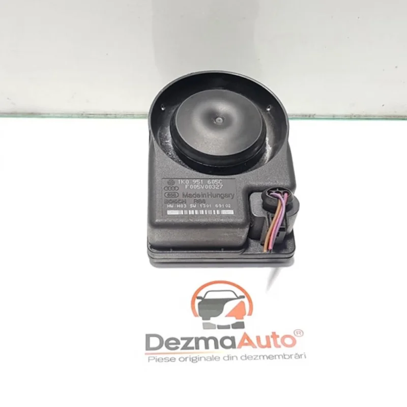 Sirena alarma, Skoda Octavia 2 (1Z3), cod 1K0951605C Transport gratuit