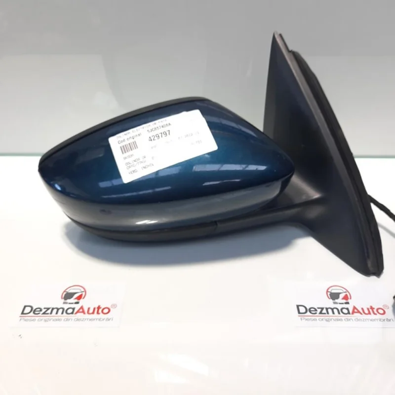 Preferatul clienților Oglinda electrica dreapta fata, Skoda Rapid (NH3) , cod 5JC857408A (id:429797)