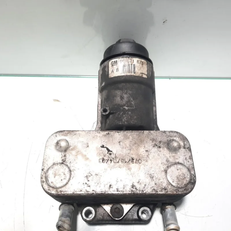 Cel mai bun preț Racitor ulei cu carcasa filtru ulei, Opel Vectra B (38) [Fabr 1995-2002] 2.0 dti, Y20DTH, 90571673 (id:450317)